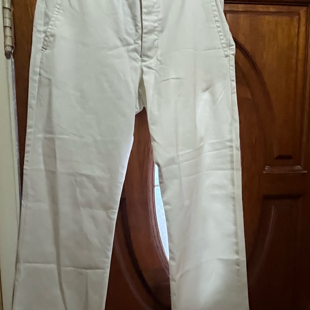 Polo Ralph Lauren Off White Relaxed Fit Chino Pants 33W/32L